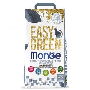 MONGE LET.EASY GREEN CARBONI ATTIVI Kg.3,8
