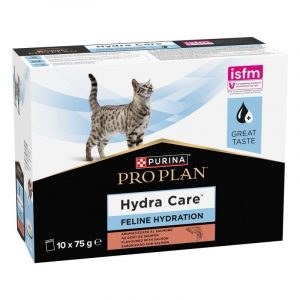 PURINA PRO PLAN FELINE HYDRA CARE SALMON 10x75gr