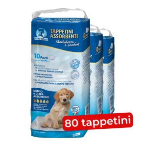 SANO&BELLO TAPPETINI ASSORBENTI 60X90 (8 confezioni)