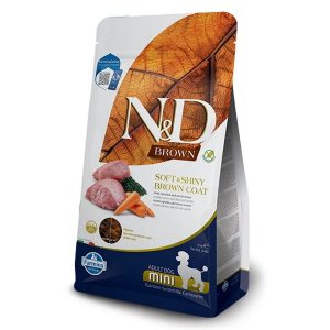 N&D BROWN Adult Mini - Agnello, spirulina e carota 2kg