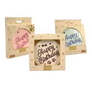 Delì Pet Torta di Compleanno per cani con Candelina